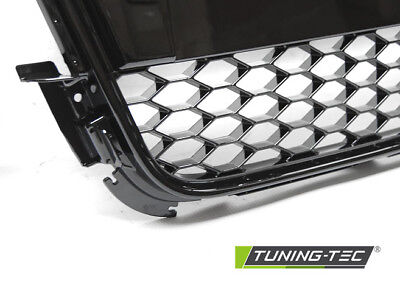Griglia Calandra Anteriore Tuning A5 2007 > 06.2011 Nero Lucido RS-STYLE