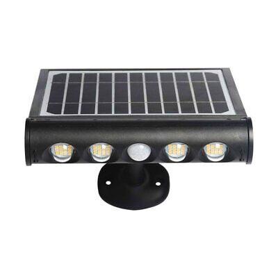 Lampada LED da giardino 8W Con Pannello Solare 3000K Sensore PIR IP65 SKU-6844