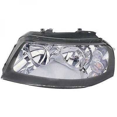 Faro anteriore sx SHARAN 00-10 con motor reg el H7/H1 TYC nero