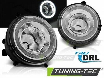 Coppia Fari Faretti Fendinebbia Anteriori Tuning COOPER R55 R56 R57 LED