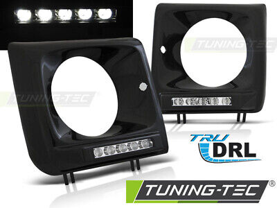 CORNICE FARI LED DRL NERO per W461, W463 01-12