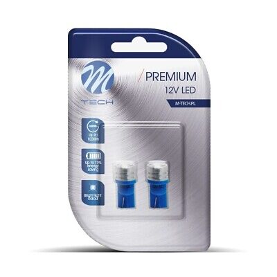 Blister 2x LED L014 W5W HP blu