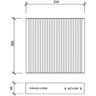 Filtro abitacolo antipolline 159 BRERA SPIDER