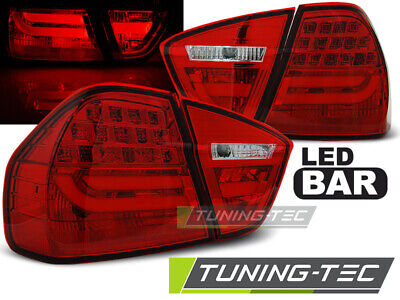 LED BAR TAIL LIGHTS RED fits E90 03.05-08.08