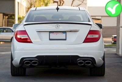 Classe C W204 2012- C63 AMG Sport respingente posteriore Valance dif