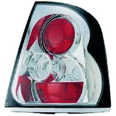 Coppia fari fanali posteriori TUNING OCTAVIA 00-04 berlina cromati