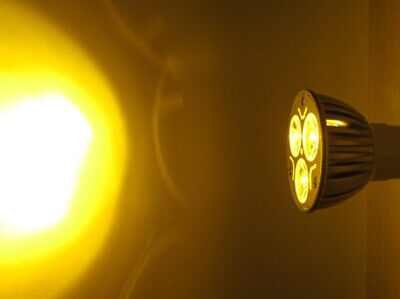 Lampada LED Dicroica MR16 GU5.3 3W 3X1W 12V Colore Giallo Arancione <p