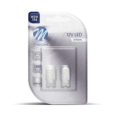 Blister 2x LED L006AW W5W bianco