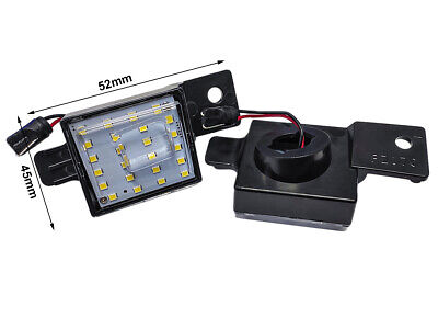 Kit Luci Targa Led Silverado 1500 2014-2018 OEM GM2875100 Canbus Bian