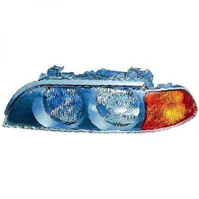 Faro anteriore sx Serie5 E39 95-00 TYC/FF/H7/HB3 freccia arancio motor reg e