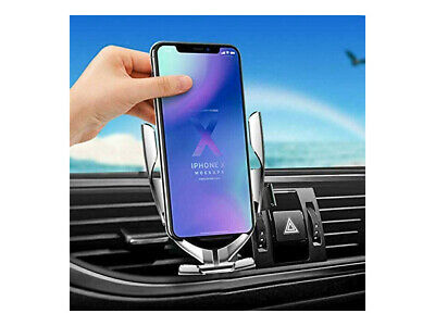 Caricabatterie Wireless 10W Porta Telefono Supporto Smartphone Cellulare