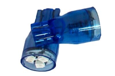 Coppia 2 Lampade Led T10 Con 3 Smd 3528 Colore Blu Blue 12V 0,2W <p>