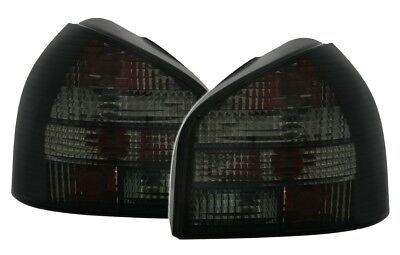 Coppia Fari Fanali tuning fumè scuri Luci Posteriori A3 8L Nero