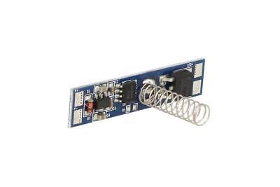 Interruttore Led Dimmer Touch Con Indicatore Blu 12V 24V 8A Memoria <table