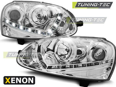 FARI XENON DAYLIGHT CROMATI per GOLF 5 03-08