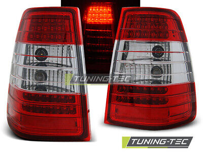 LED TAIL LIGHTS RED WHITE fits W124 E-KLASA KOMBI 09.85-95
