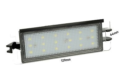 Kit Luci Targa Led Sandero I 2008-2012 Logan 2004-2013 12V 3W Bianco