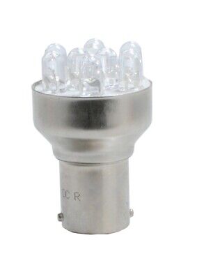 LOTTO DI 10 PEZZI Diodo LED L045 BA15s 9xLED giallo