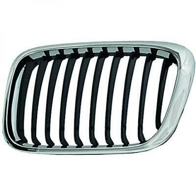 Griglia sx Serie3 E46 98-01 non COUPÈ nero con bordo cromato 51 13 8 208 487
