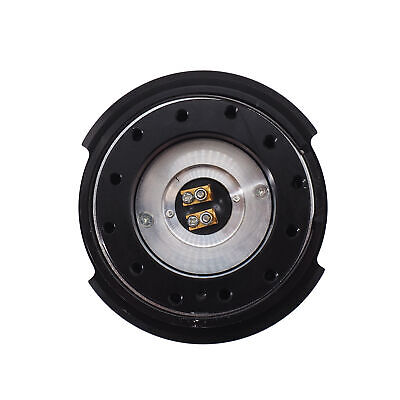 Distanziale volante sgancio rapido Kit in alluminio nero, sistema di fissaggio