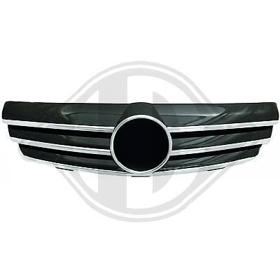 Calandra Griglia Mascherina completa TUNING CLK W209 2002-2009 cromato nero