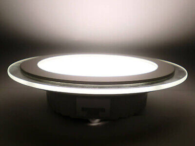 Faretto Led Da Incasso Rotondo 6W Diametro 100mm 6400K Con Vetro Design Moderno