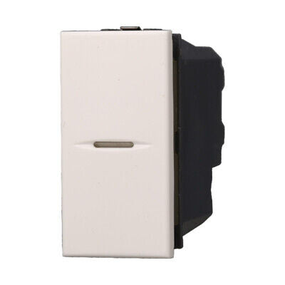 ETTROIT Invertitore 1P 16A Colore Bianco Compatibile Con Bticino Axolute