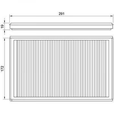 Filtro abitacolo antipolline MEGANE oem 7700845811