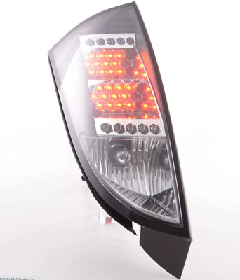 Coppia Fari Fanali Posteriori Tuning LED Focus Mk1 1998 > 2004 neri nero