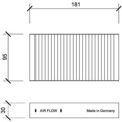 Filtro abitacolo antipolline HR-V