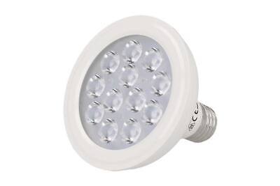 Lampada Faretto Led Spot E27 PAR30 12W=110W Bianco Neutro 220V 36 Gradi 12 Smd