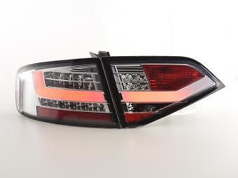 Coppia Fari Fanali Posteriori Tuning LED LTI A4 B8 8K Limo 07-11 cromato