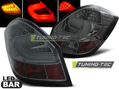 LED BAR TAIL LIGHTS SMOKE fits FABIA II 07- 06.14