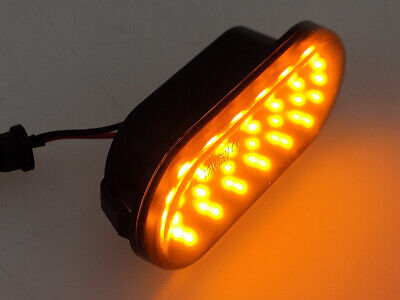 Kit Freccia Laterale a Led Side Marker Dinamica Lente Fume Bora Golf 3 4 Lupo P