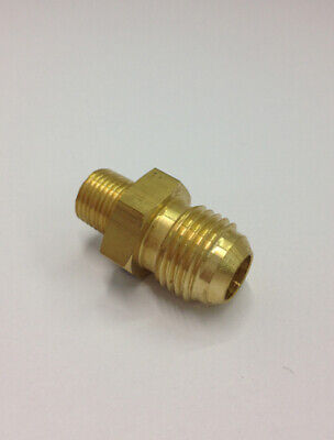MALPASSI connettore per regolatori pressione benzina RACCORDO 9/16 UNF A 1/8 NPT