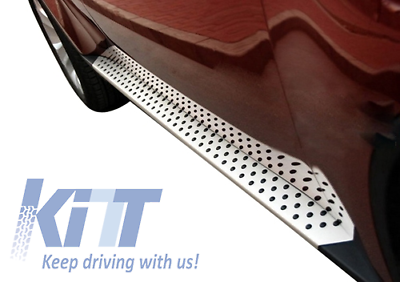 Coppia pedane gradini step pradellini laterali TUNING X6 E71 anno 2008 > 2014