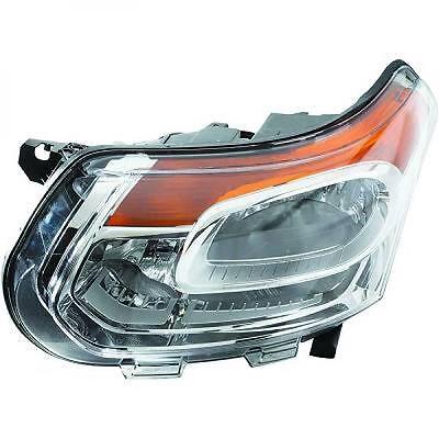 Faro fanale anteriore Destro Lato passeg C3 PICASSO 09- HELLA H7+H1 con motorino