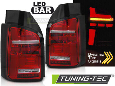 LED BAR TAIL LIGHTS RED WHITE SEQ fits T6 15-19 OEM BULB