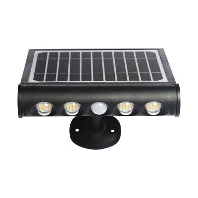 Lampada LED da giardino 8W Con Pannello Solare 4000K Sensore PIR IP65 SKU-6849