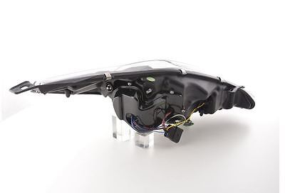 COPPIA Fari Fanale Anteriori Dayline LED Fiesta Mk7 (JA8) 2008 > 2012 Neri