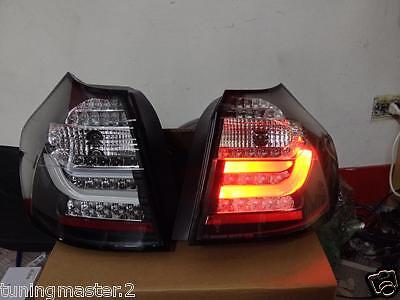 Coppia Fari Fanali Stop Posteriori LTI LED CCFL TUNING Serie1 E87 08-11 NERI