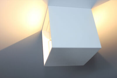 Applique Led Da Parete Brandie 6W Carcassa Bianca Quadrata Bianco Neutro IP65