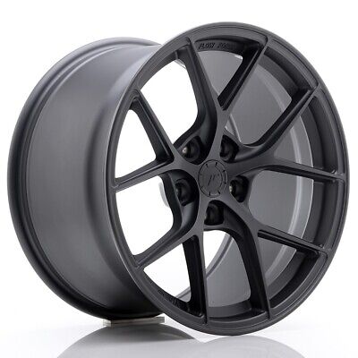 JR Wheels SL01 18x10,5 ET25-38 5H BLANK Canna di Fucile Opaco