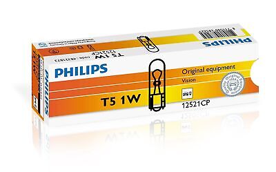 LOTTO DI 10 PEZZI Philips W1,2W - W2,3W W2W WBT5 12V1W W2x4,6d CP