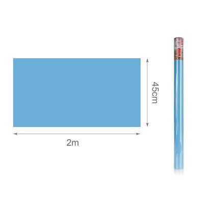 6 Rotoli Carta Adesive Per Mobili 45X200cm Colore Azzurro da Parati Autoadesive