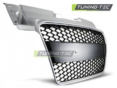 Calandra Griglia Anteriore Tuning TT 06-14 Argento Grigio Nero RS-STYLE