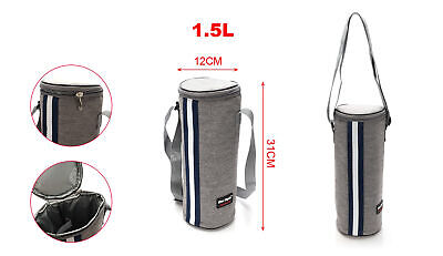Borsa Frigo 1,5L Termica Porta Pranzo Misura D12X31cm <ul><li>Materiale Esterno