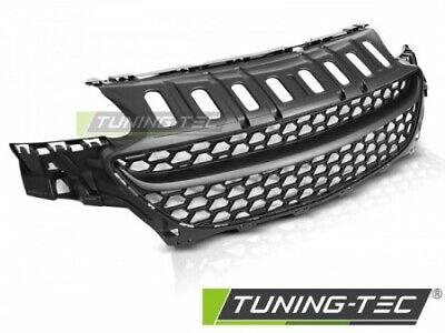 Griglia CALANDRA Mascherina frontale anteriore Tuning CORSA E 14-19 NERO opaco