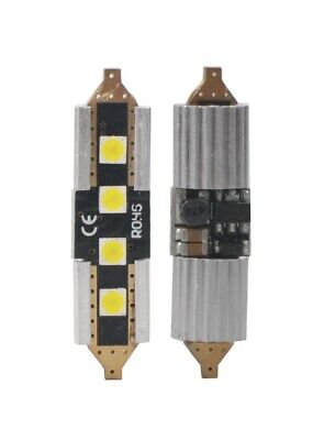 Blister 2x LED L350 C5W 36mm SMD3632 2W Samsung CANBUS bianco
