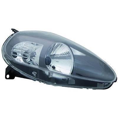 Faro fanale anteriore Destro Antracite GRANDE PUNTO 11.08-09 H4 motor reg elettr